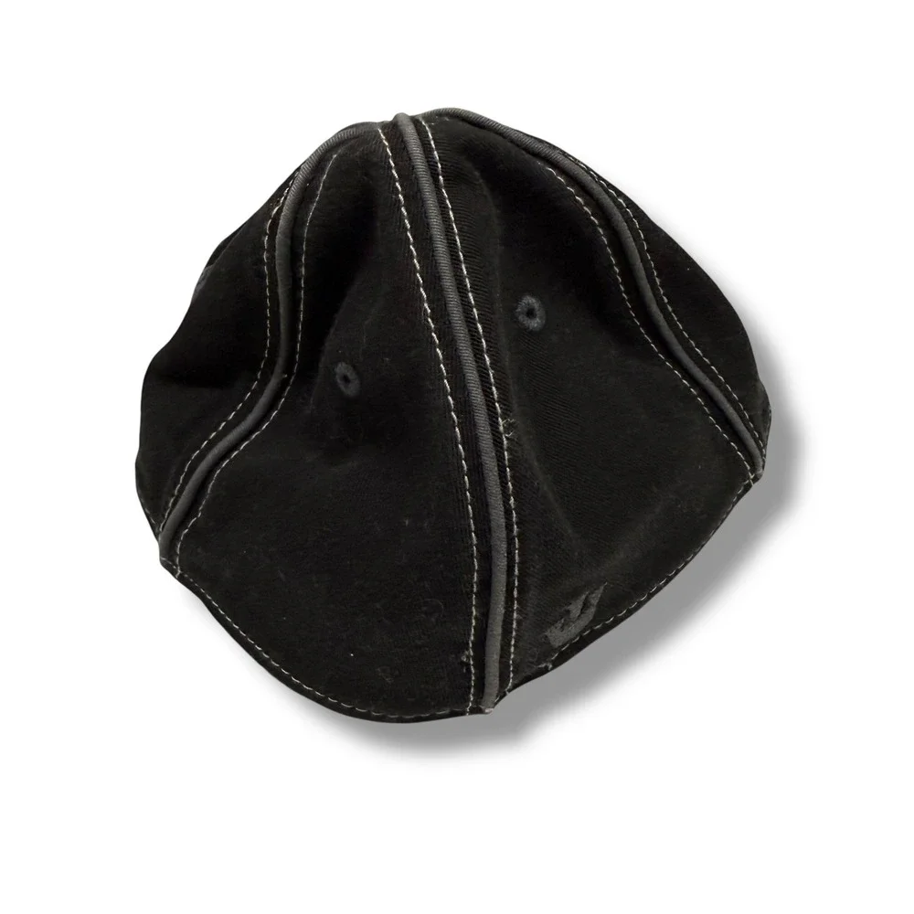 Sand Cassel Kids by Goorin Brothers Gray Contrast Stitch Baseball‎ Cap M/L NEW